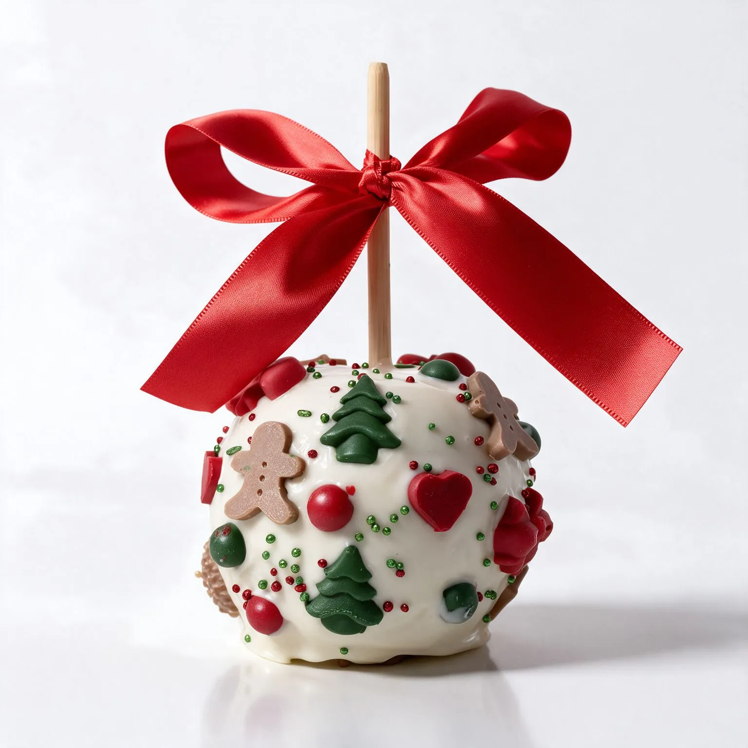 Manzana Navidad / Chocolate Blanco